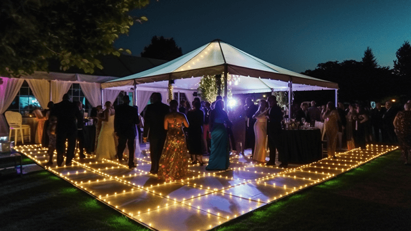 floor stage lights