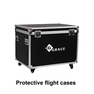 20ft ×20ft LED dance floor Protective flight cases