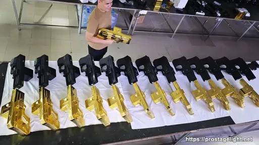 24pcs Handheld Cold Spark Gun real shot before shipment 24pcs Handheld Cold Spark Gun real shot before shipment