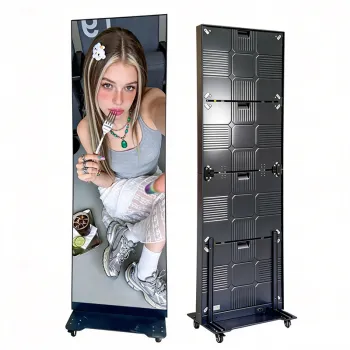 AP2.5-foldable LED Vertical Foldable Poster