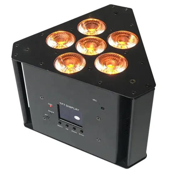 Triangle Disco Led par can uplights (GL-T6)_ (4)