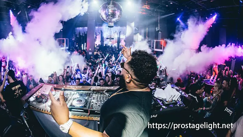 Effect lights used in DJ scenes