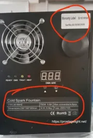 Igracelite Cold spark machine maintenance process (2)