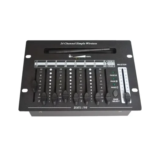 24CH Wireless Mini DMX Controller