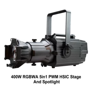 400W RGBWA 5in1 PWM HSIC Stage And Spotlight.
