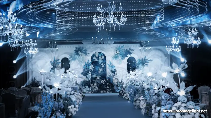 The Design of Stage Lighting in the Wedding Ceremony Wedding Lighting