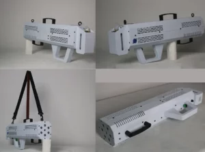 Handheld 1500W LED RGB Column Fog Gun Party Smoke Machine-1