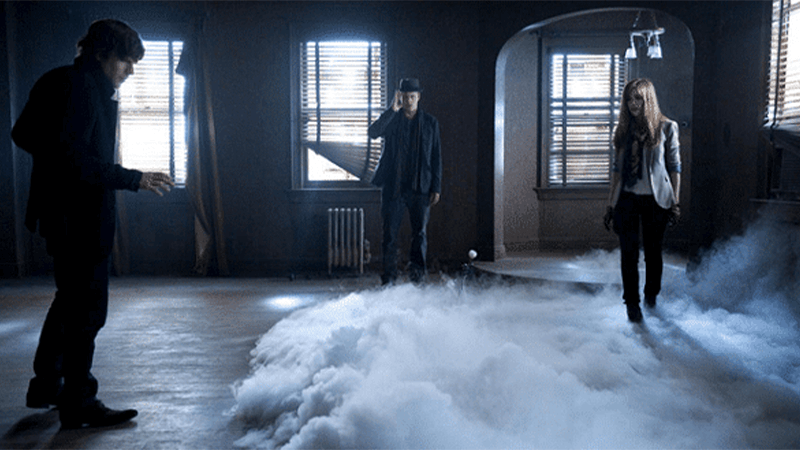 fog machine low lying