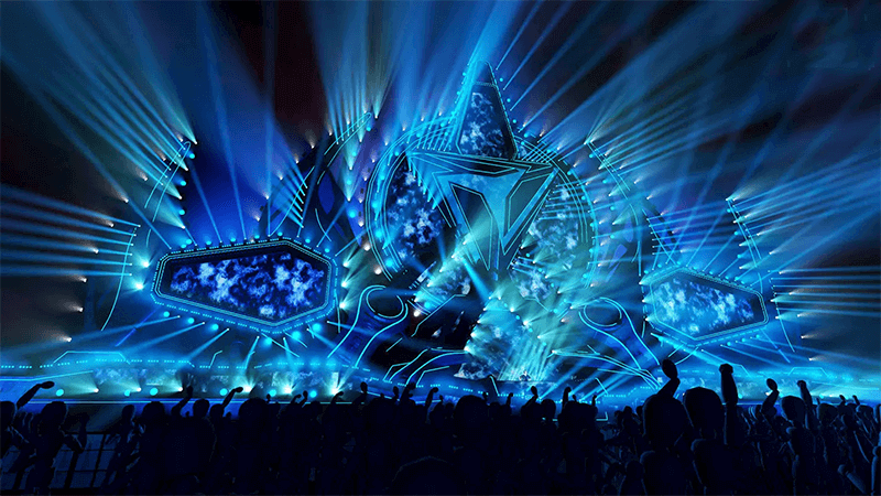 outdoor stage lighting equipment