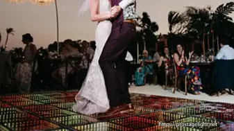 From I Do to Disco Ball Illuminating Your Wedding with an LED Dance Floor wedding_ (1)