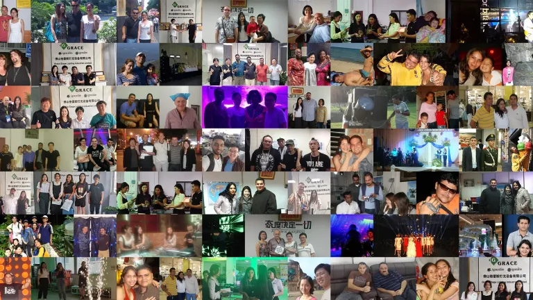 Group photo of Igracelite customers