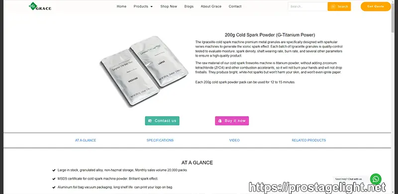 cold sparkles powder