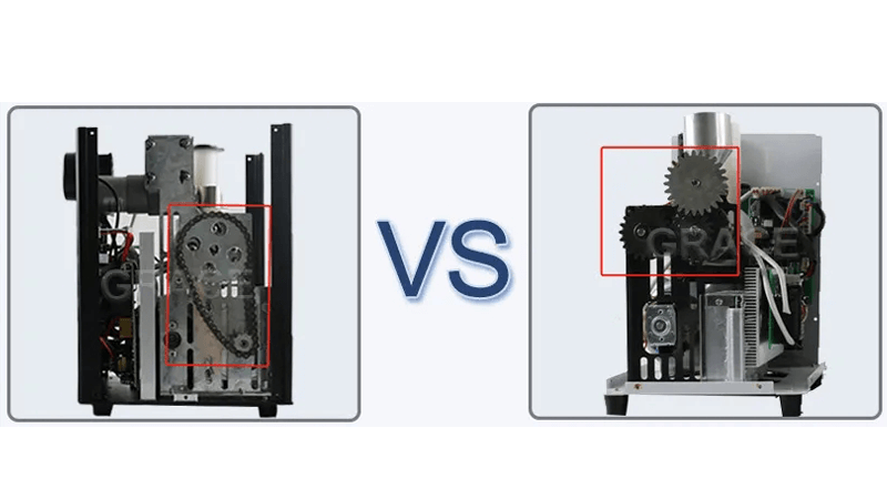 Cold spark machine Compared
