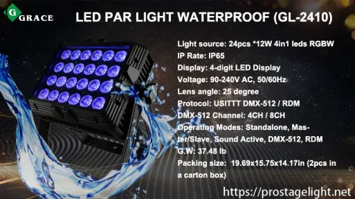 Led Par Light Waterproof (GL-2410) Led Par Light Waterproof (GL-2410)