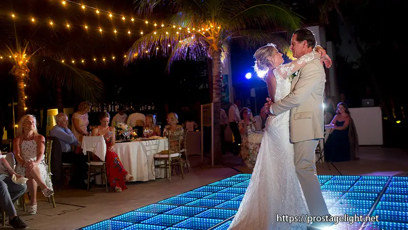 Colorful Dance Floors for Special Events and Occasions