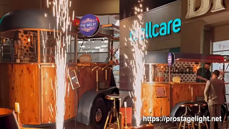 What is a Cold Sparkler Machine