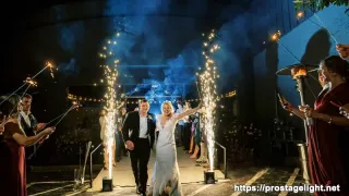 How to Choose High-Quality Cold Sparkler Fountains for Your Wedding