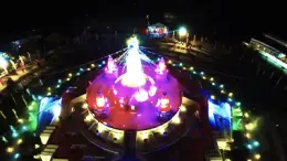 Lights for Vietnam temple events