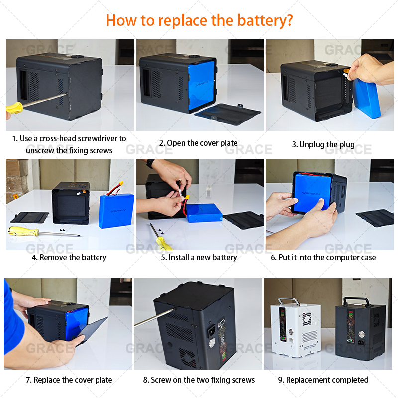 How to replace the battery
