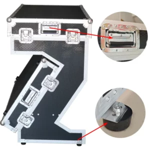 2in1 Portable Flight Case DJ Booth-2