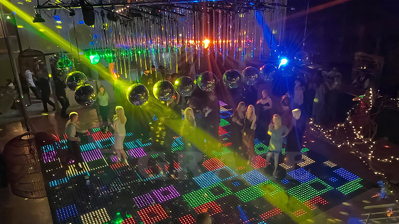 How Many People Can Dance on a 24x24 LED Dance Floor