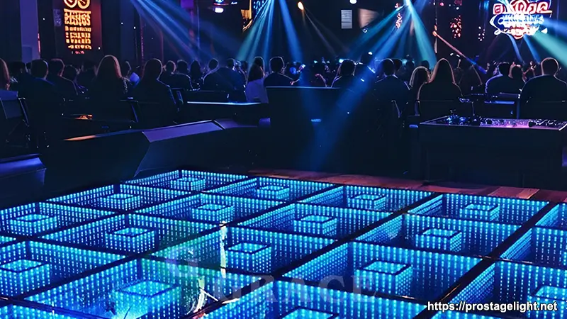 3D double cycle infinity LED dance floors(GL-MG3D50/GL-MG3D60)