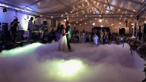 dry ice machine fog