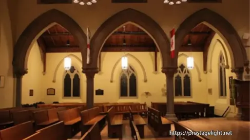 best stage lights for church_The Chapel at Royal St. George’s College, Toronto_1