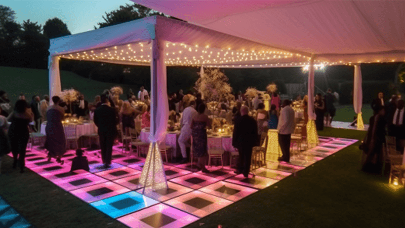 floor stage lights