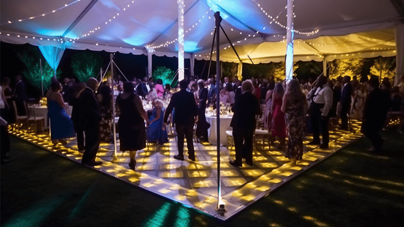 floor stage lights