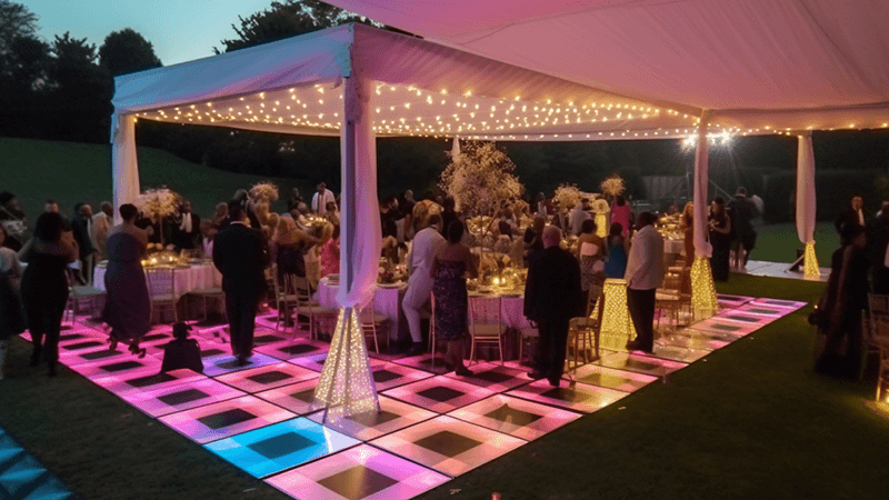 floor stage lights
