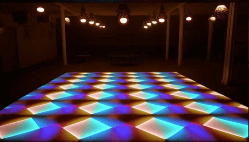 Light Up Your Party with an LED Dance Floor: A Guide to Creating a Dazzling Atmosphere Step Up Your Party Game with an LED Dance Floor!" - Get ready to light up the dance floor and impress your guests with this dazzling feature