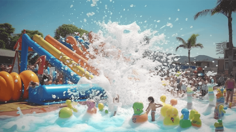 Commercial Foam Machine1