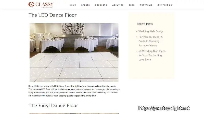 Classy Events