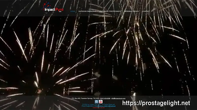 5.Impact Pyro Top 5 Cold Spark Machine Rentals in USA