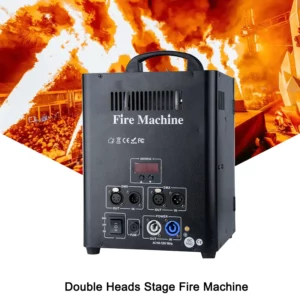 Double Heads Stage Fire Machine