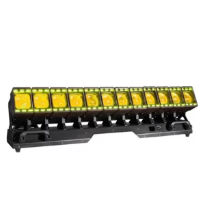 12x60W RGBW 4in1 Bar Pixel Zoom Wash With Halo Ring Beam Moving Head LED-1