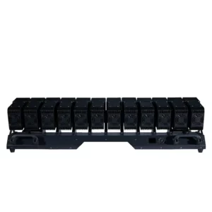 12x60W RGBW 4in1 Bar Pixel Zoom Wash With Halo Ring Beam Moving Head LED-4