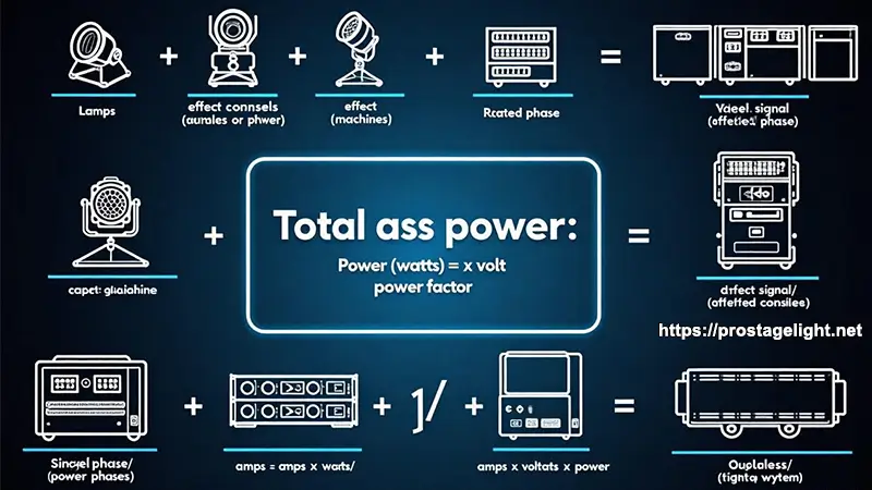 Calculate Total Power of All Equipment